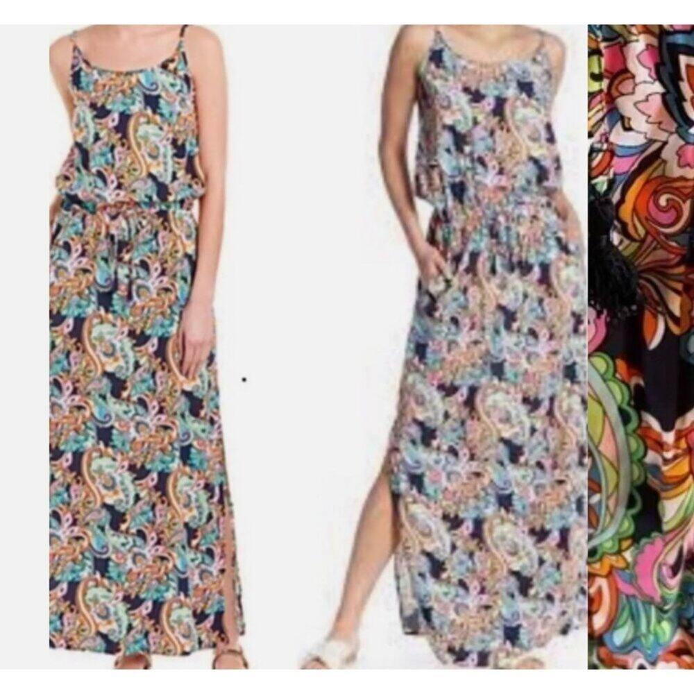 Tommy Bahama Maxi Dress Women's Size Medium Excellent Like New Condition No flaw